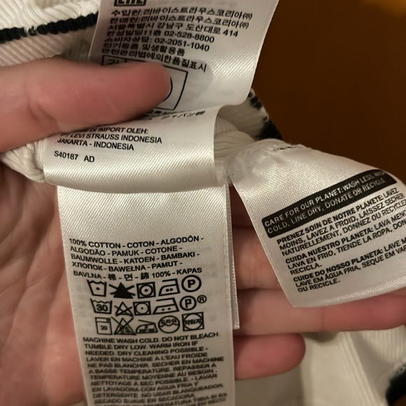 Levi’s high neck cotton tank - Picture 4 of 4